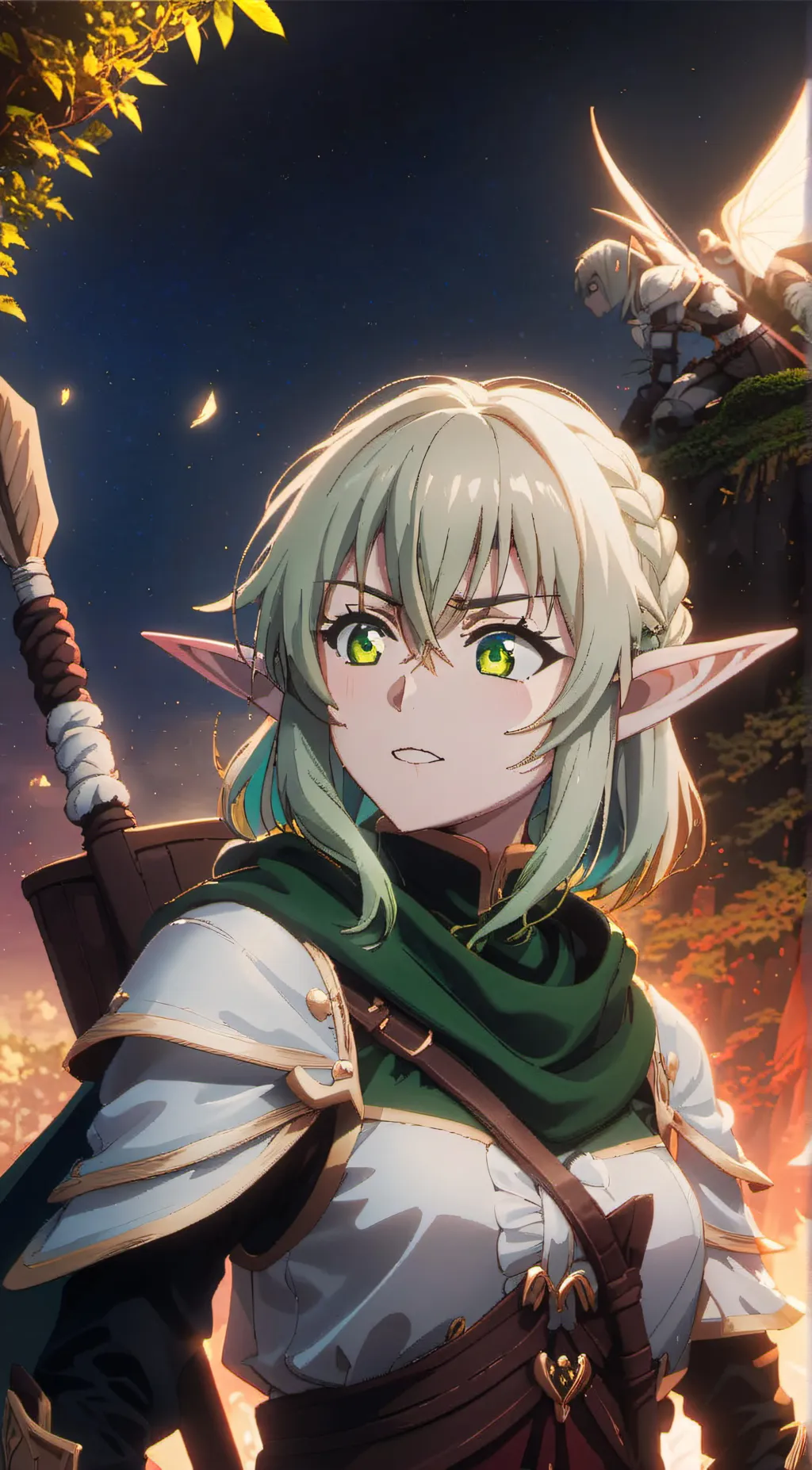 ai character: Erufu background