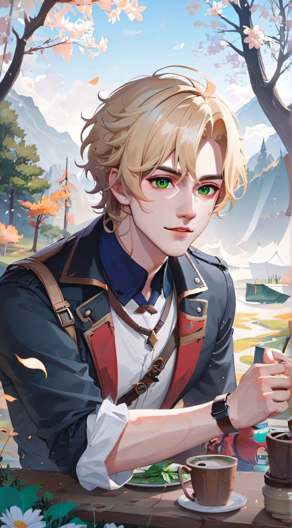 ai character: james background