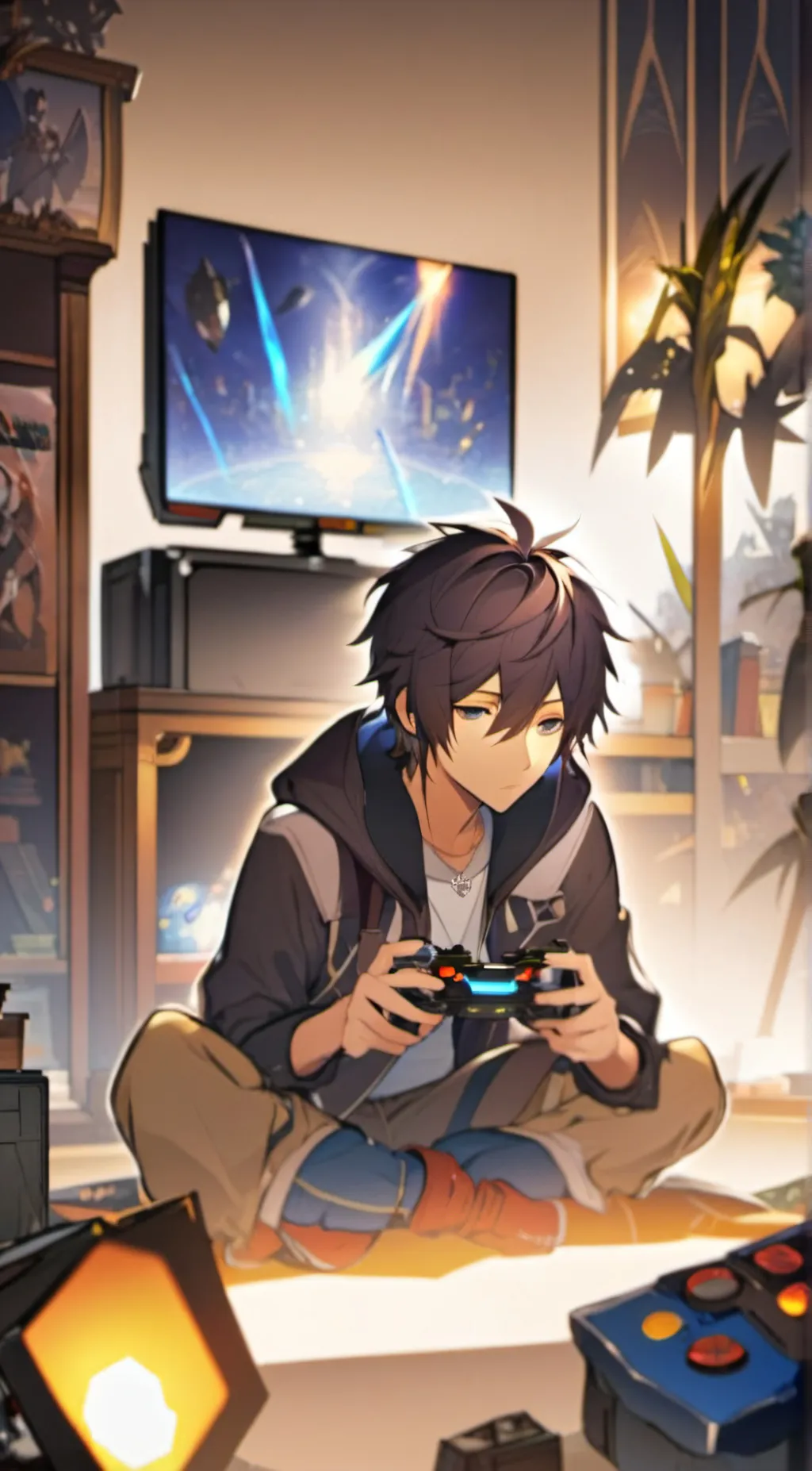 ai character: Nikhil background