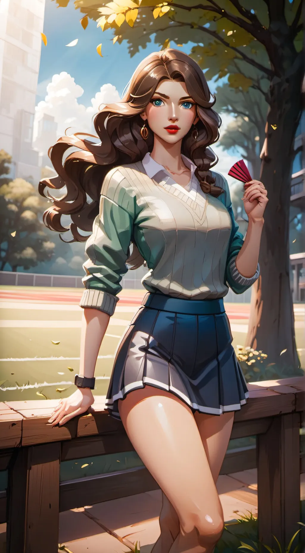 ai character: Ruby background