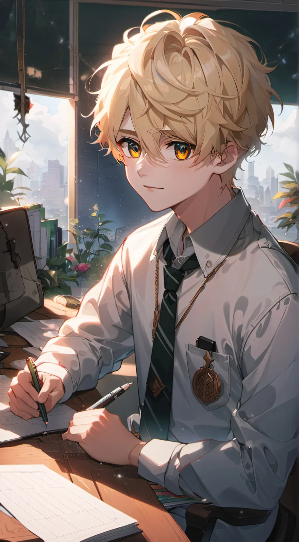 ai character: Carson background