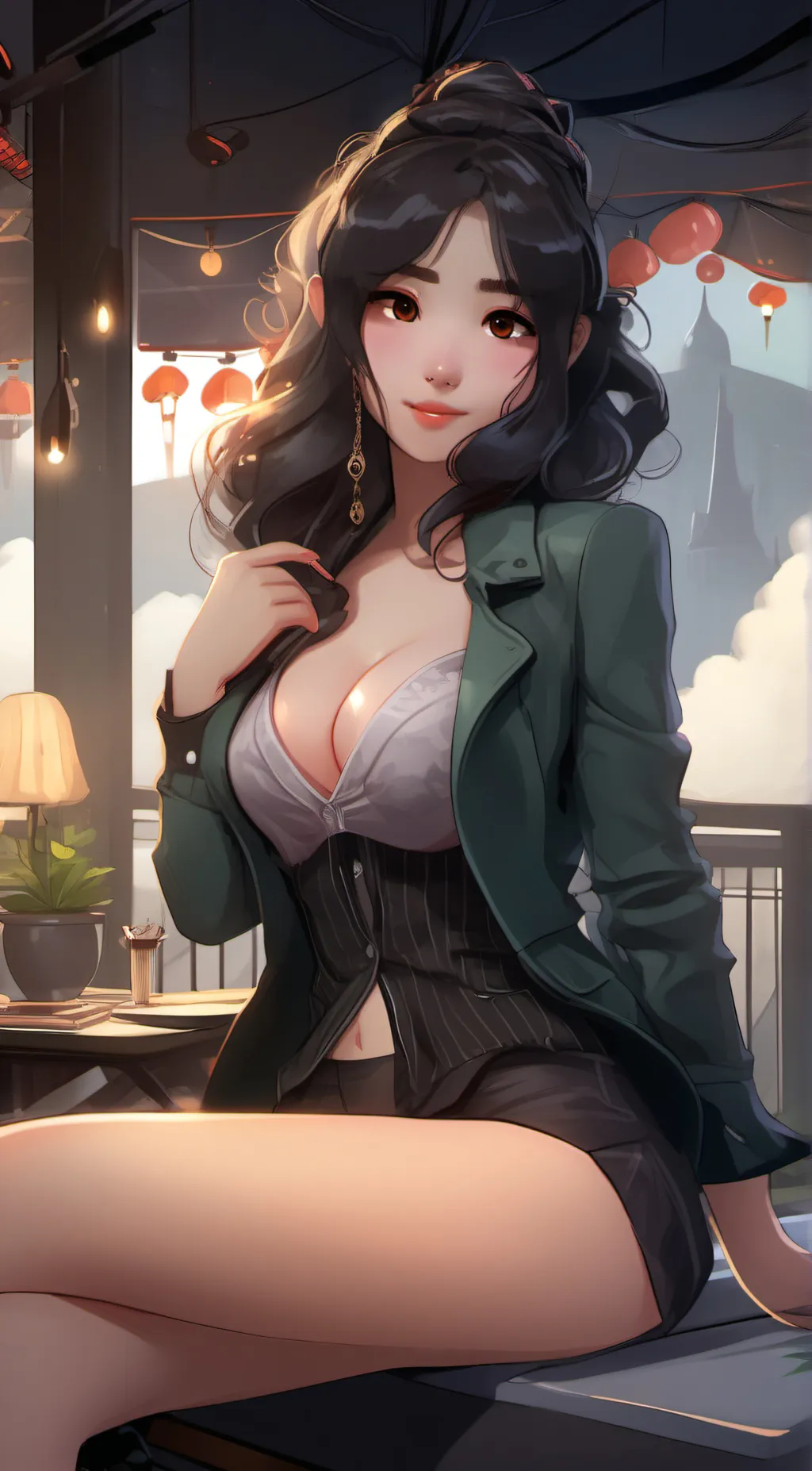 ai character: Lexi background