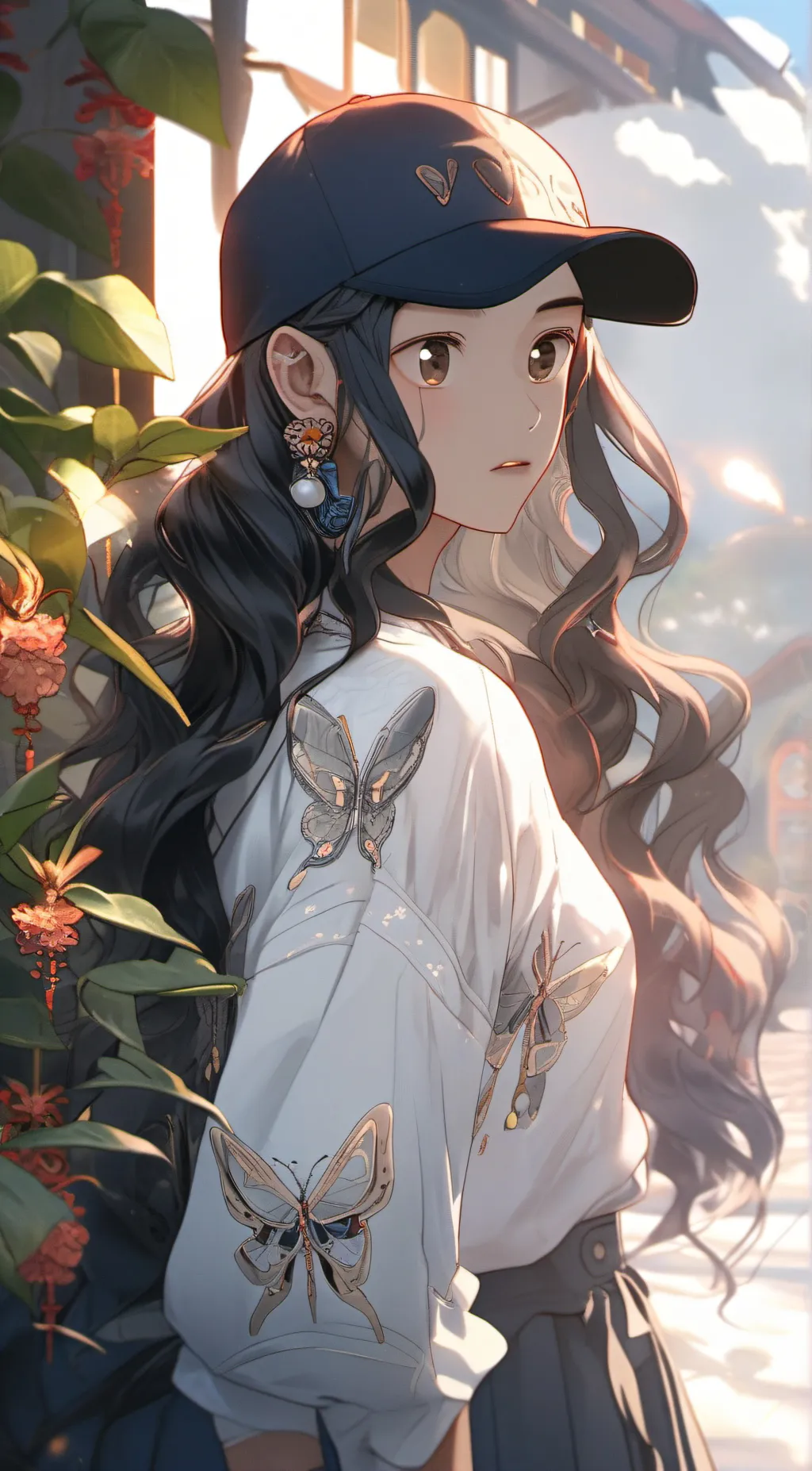 ai character: your girlfriend  background