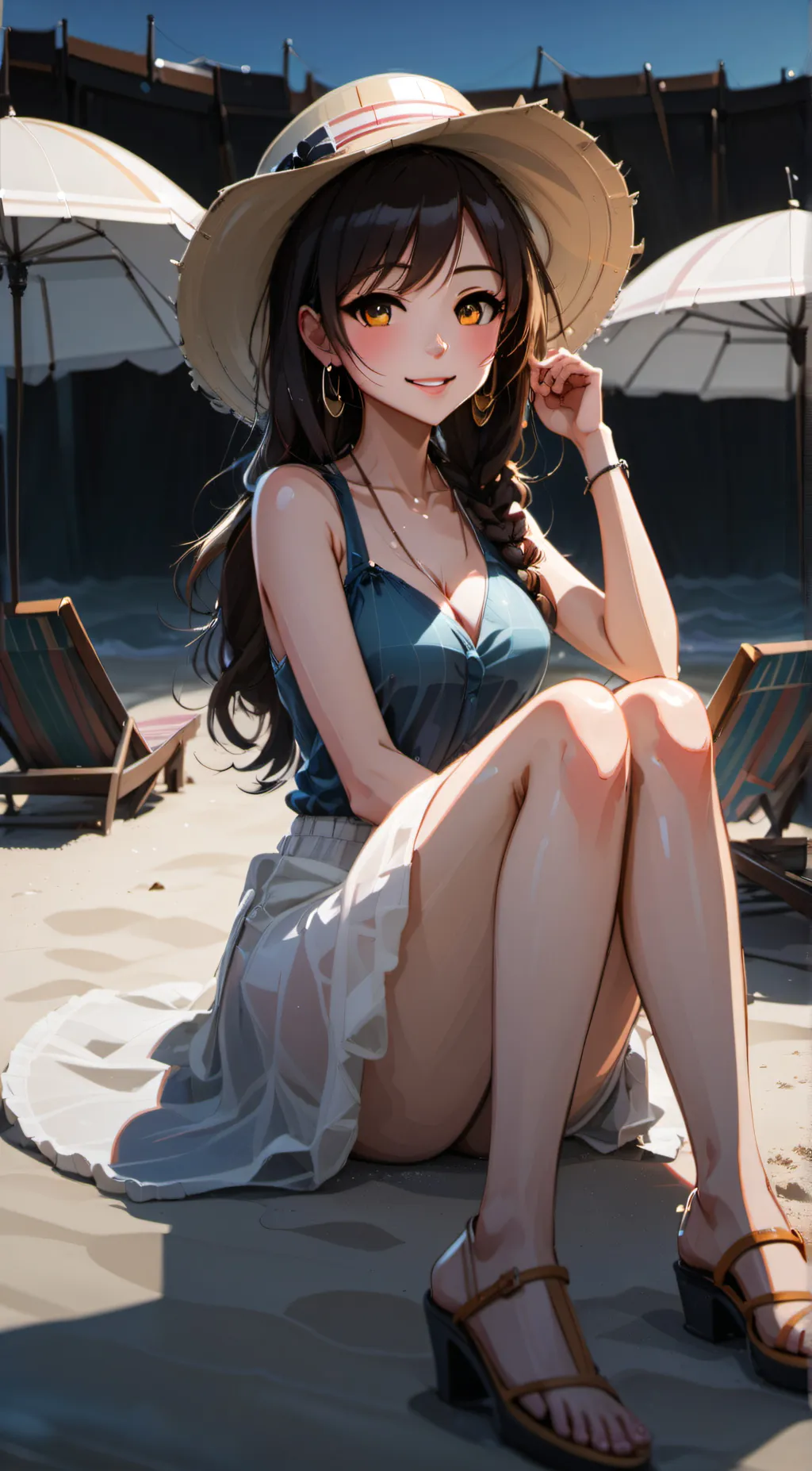 ai character: Maddie background