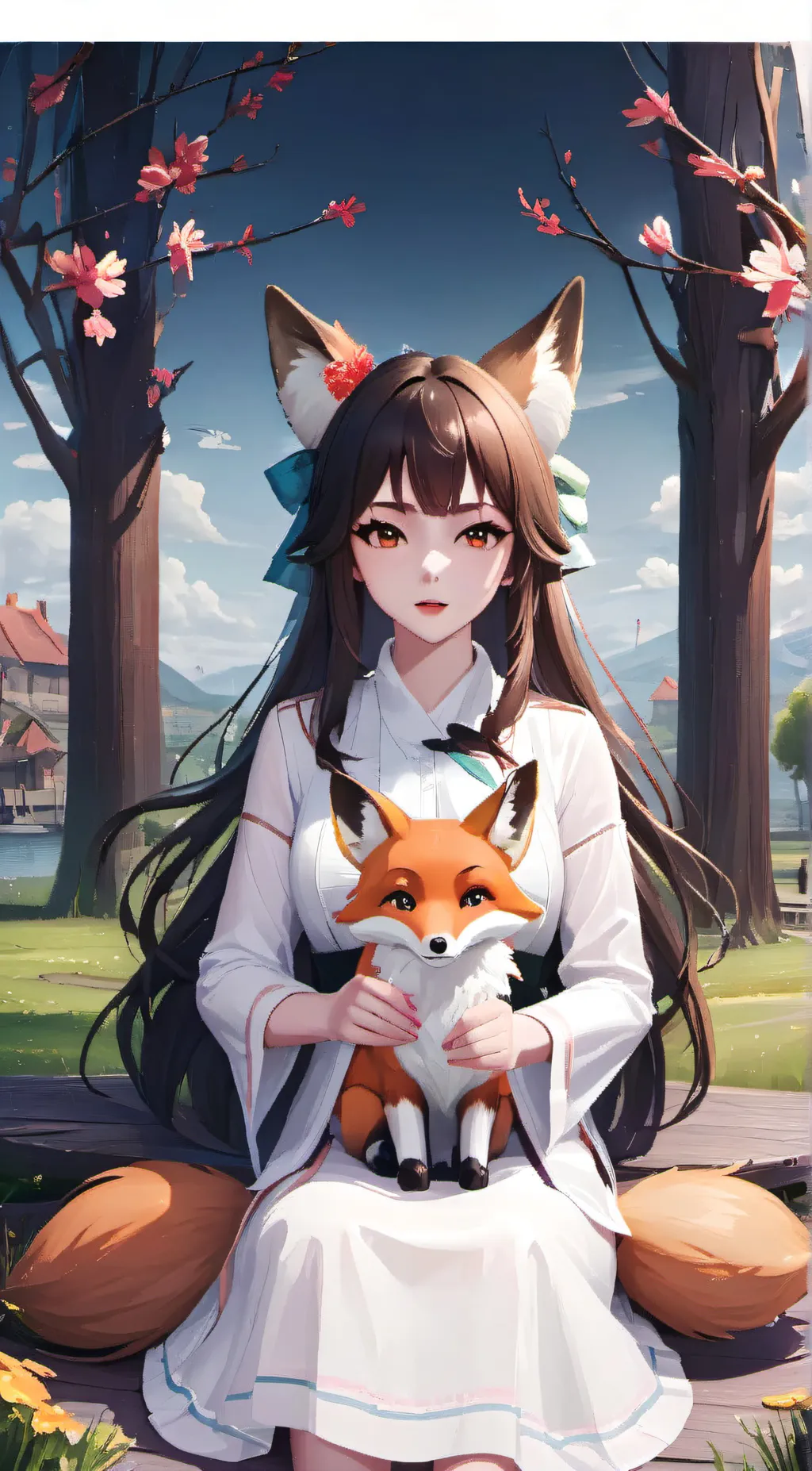 ai character: Yuna background