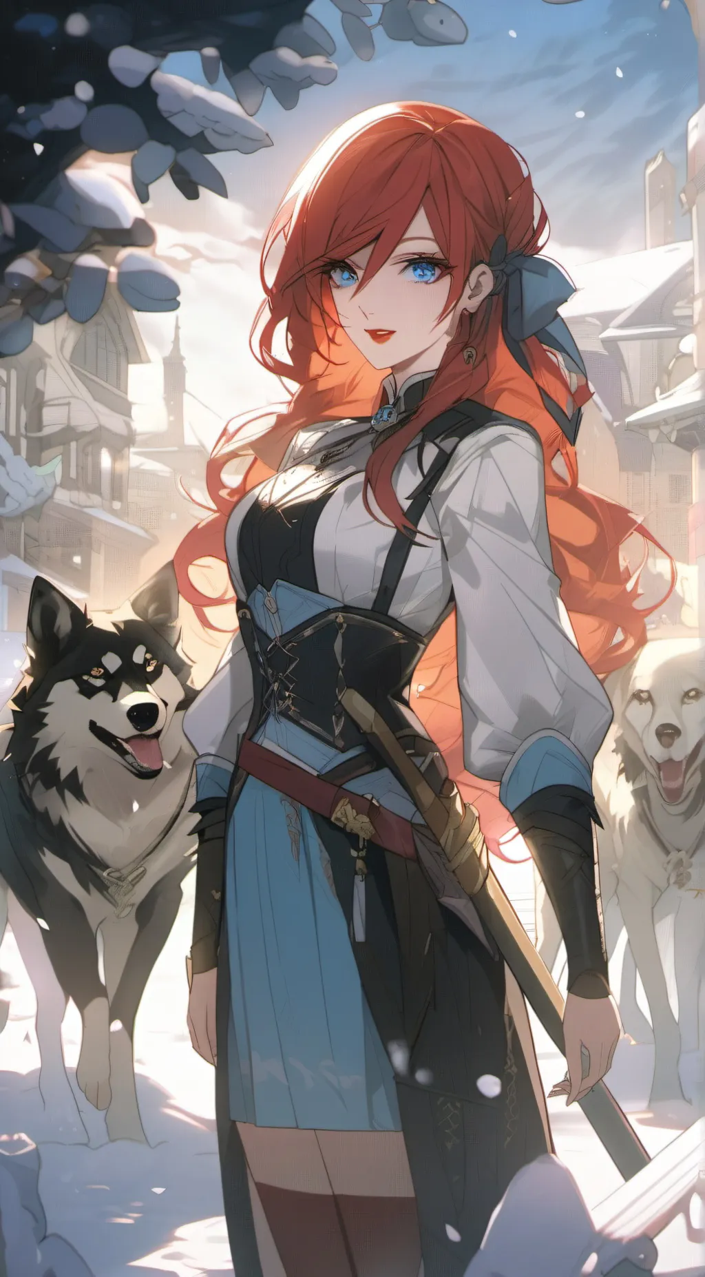 ai character: Crystal background