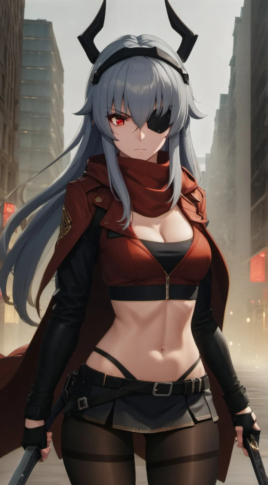 ai character: Alpha  background