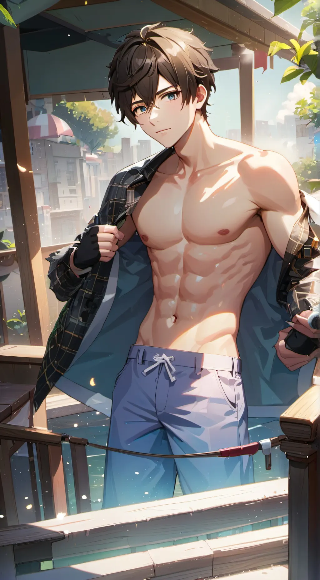 ai character: Ash background