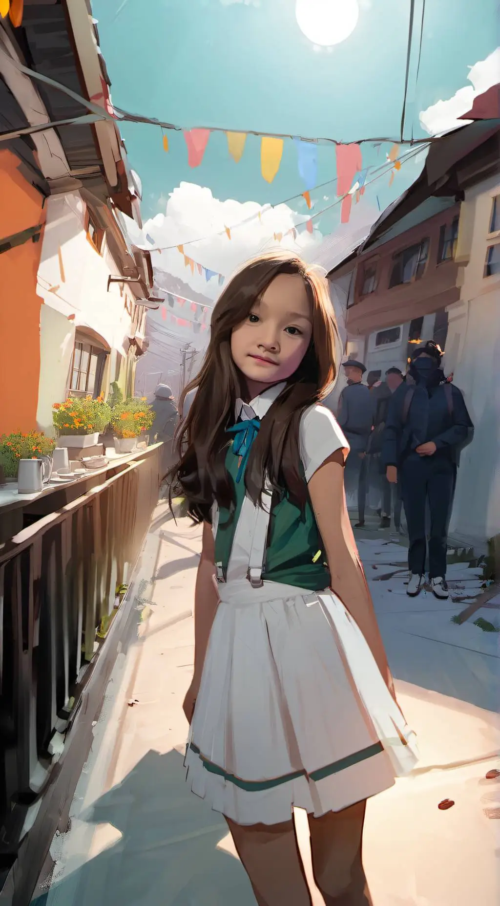 ai character: Kitty background