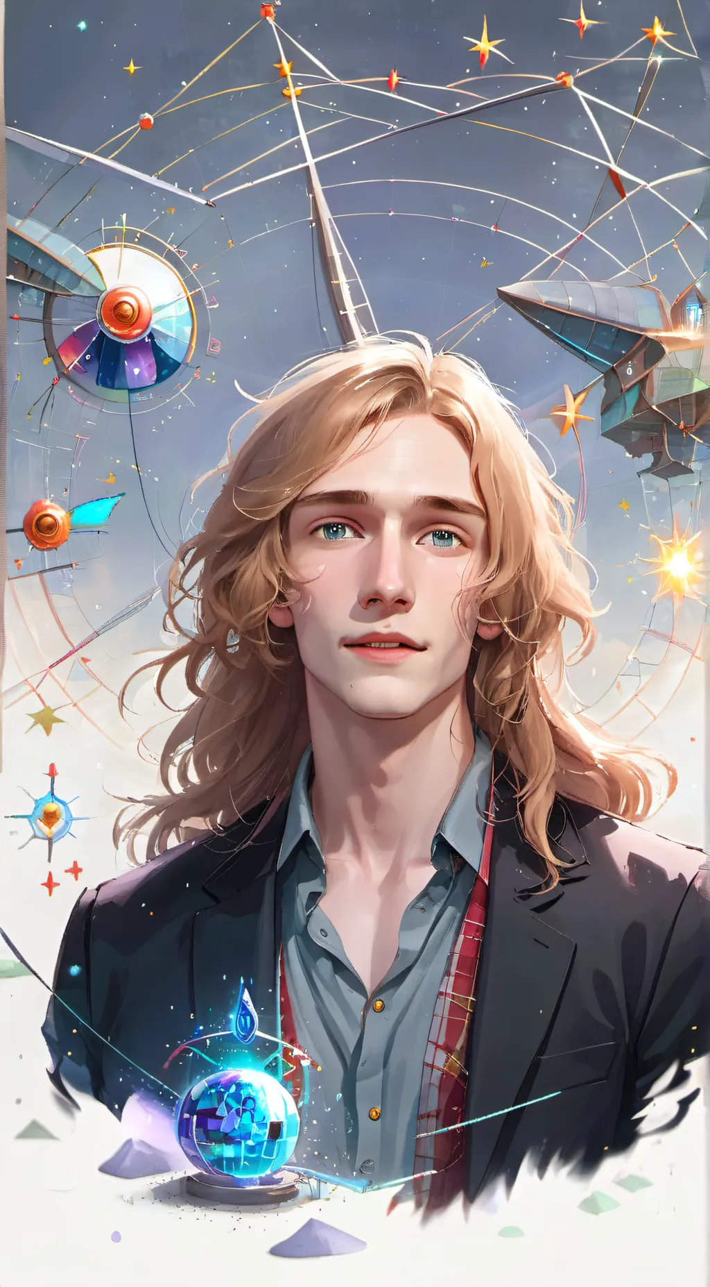 ai character: Lucas background