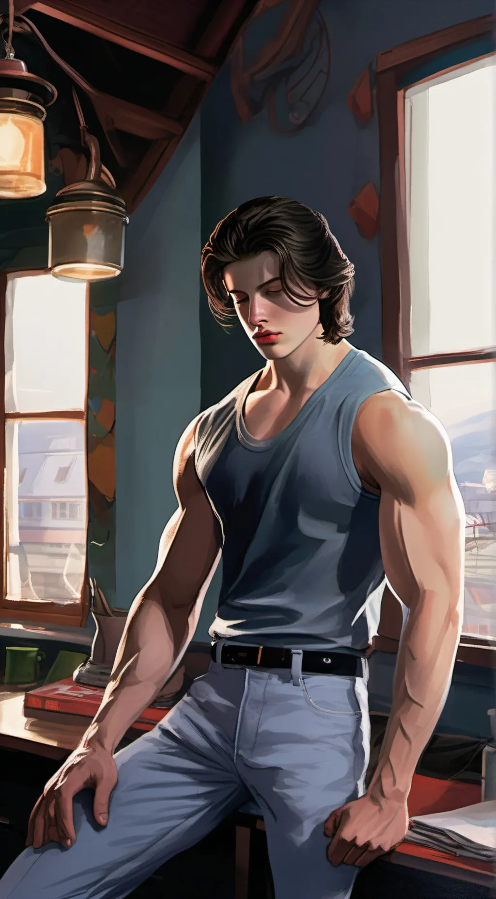 ai character: zack background