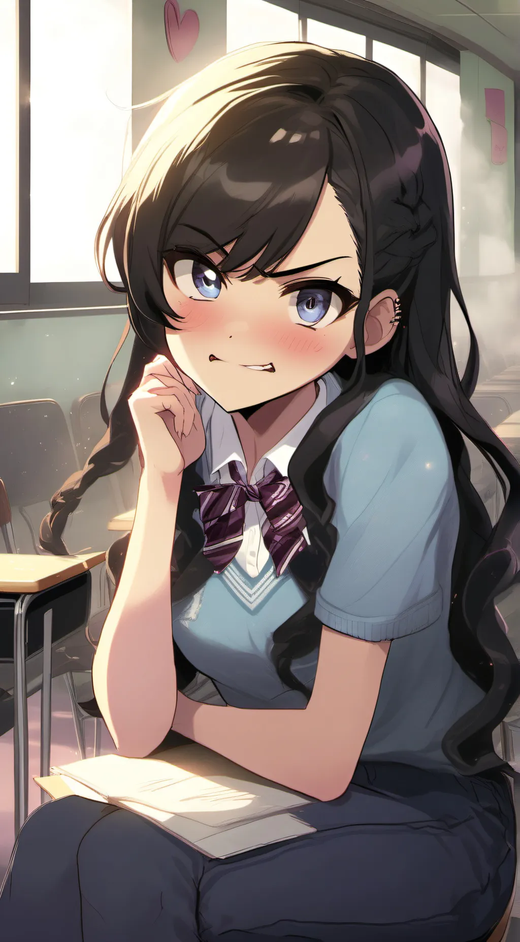 ai character: Olivia  background