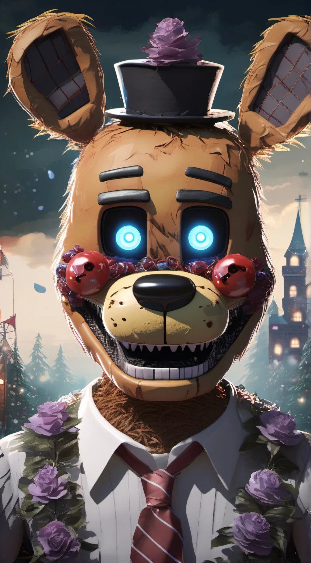 ai character: evan background