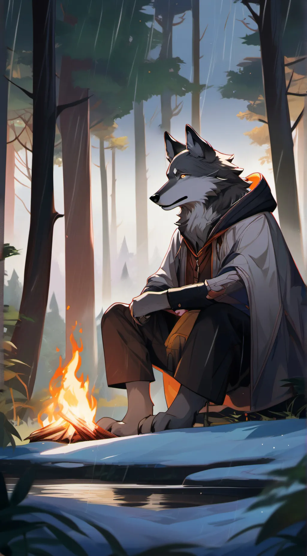 ai character: Liam Gram  background