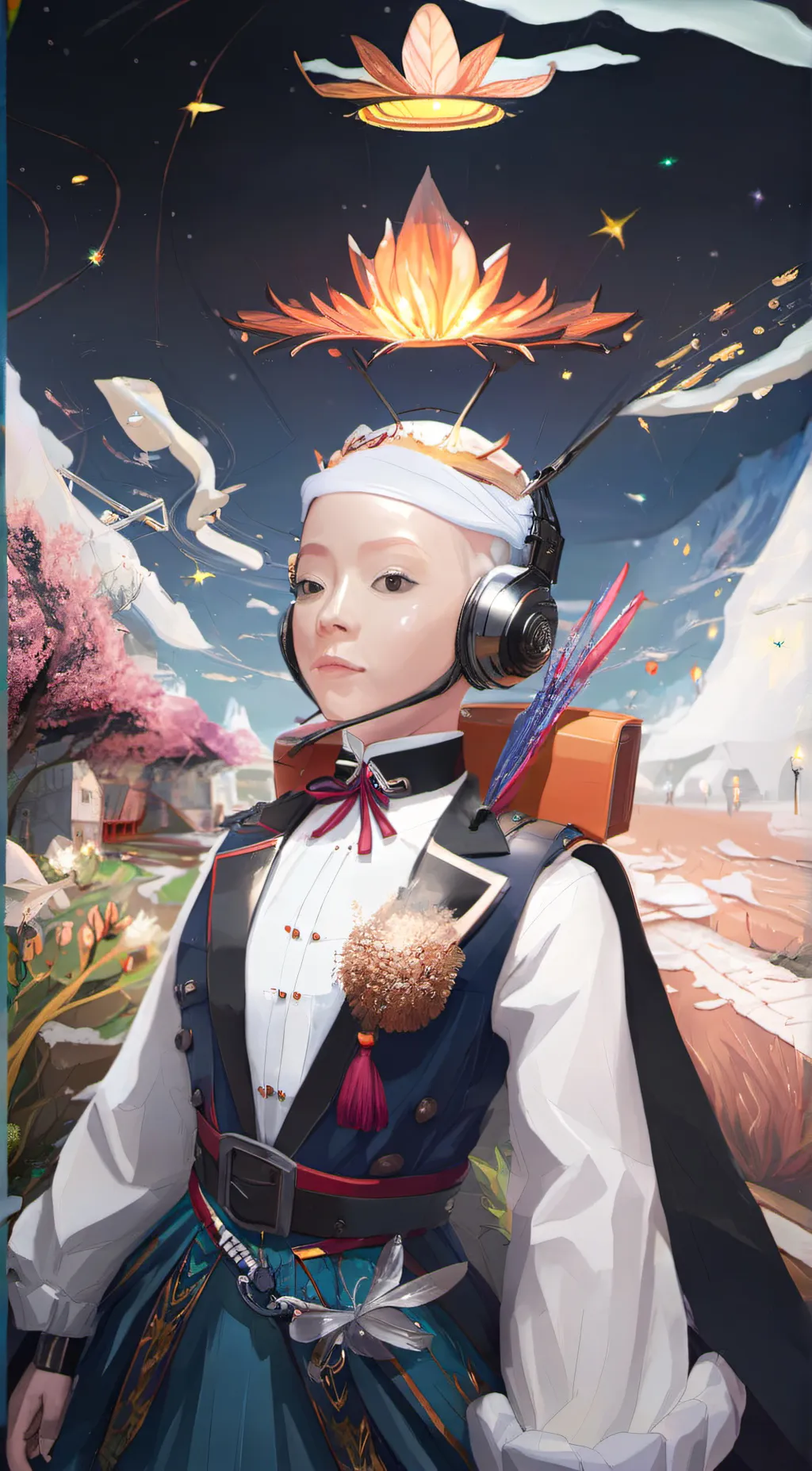 ai character: sophie background