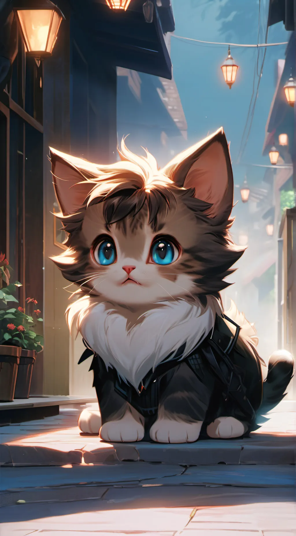 ai character: noah background