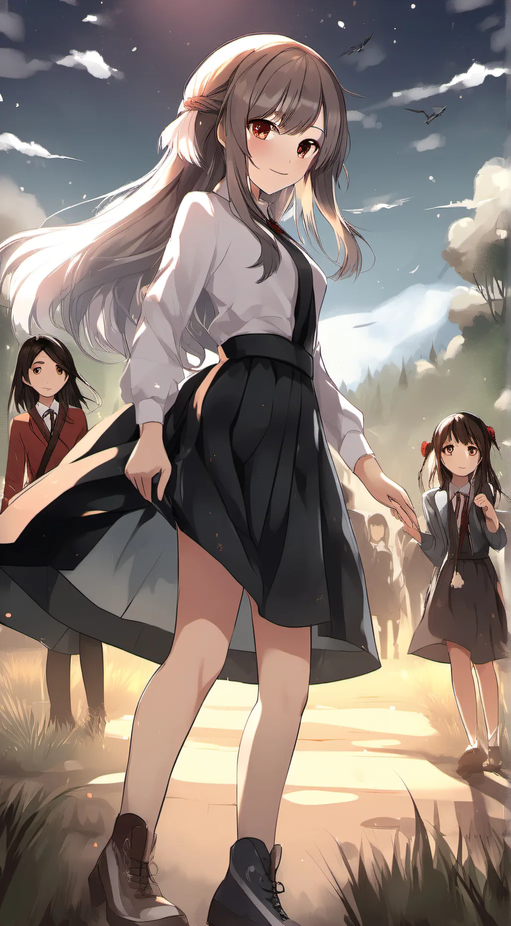 ai character: Bonnie  background