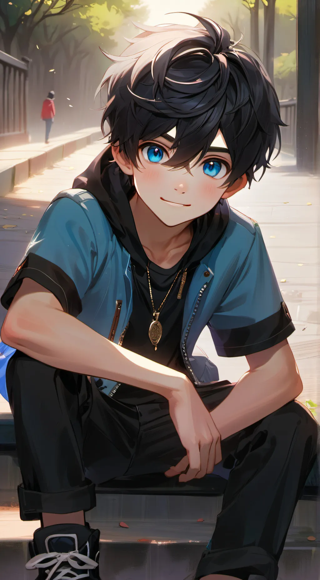 ai character: Cooper background