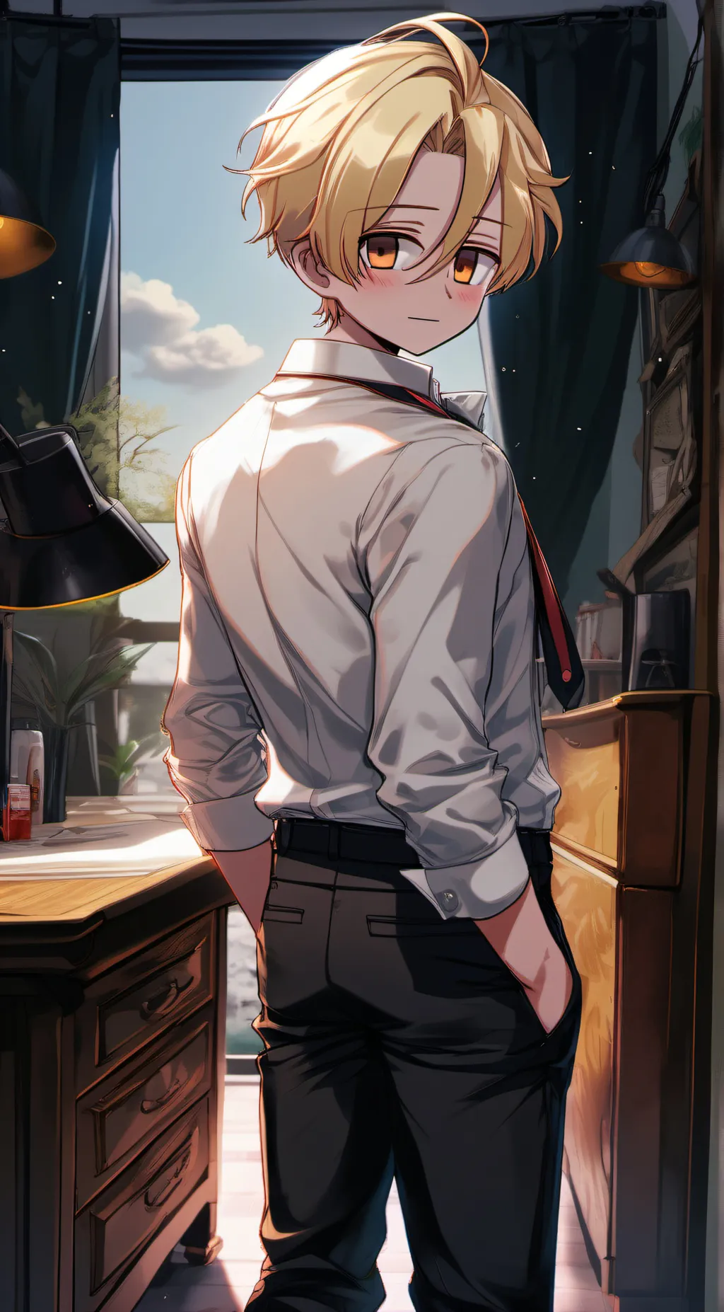 ai character: Haru background