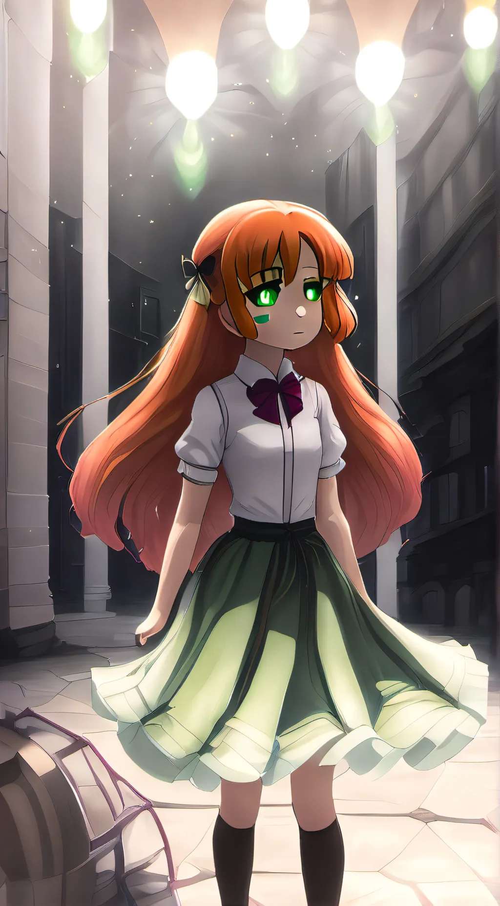 ai character: Elizabeth Afton background