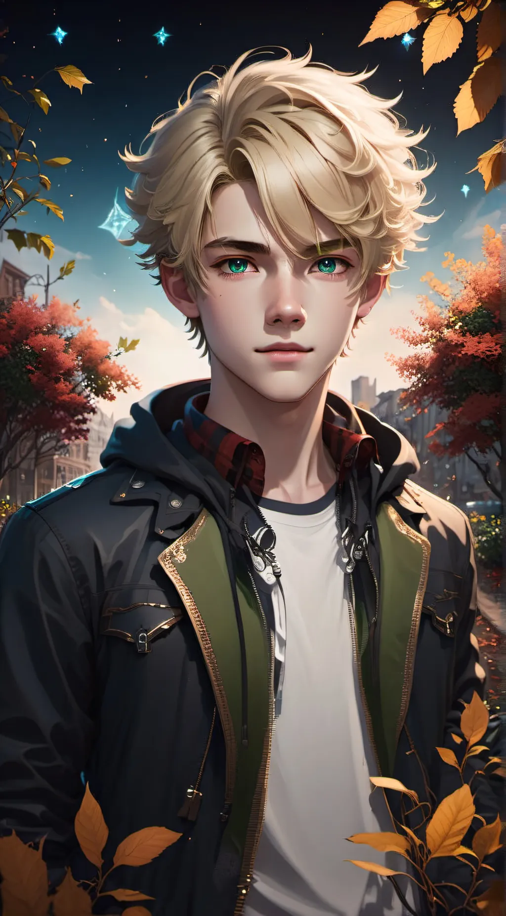 ai character: Blake background