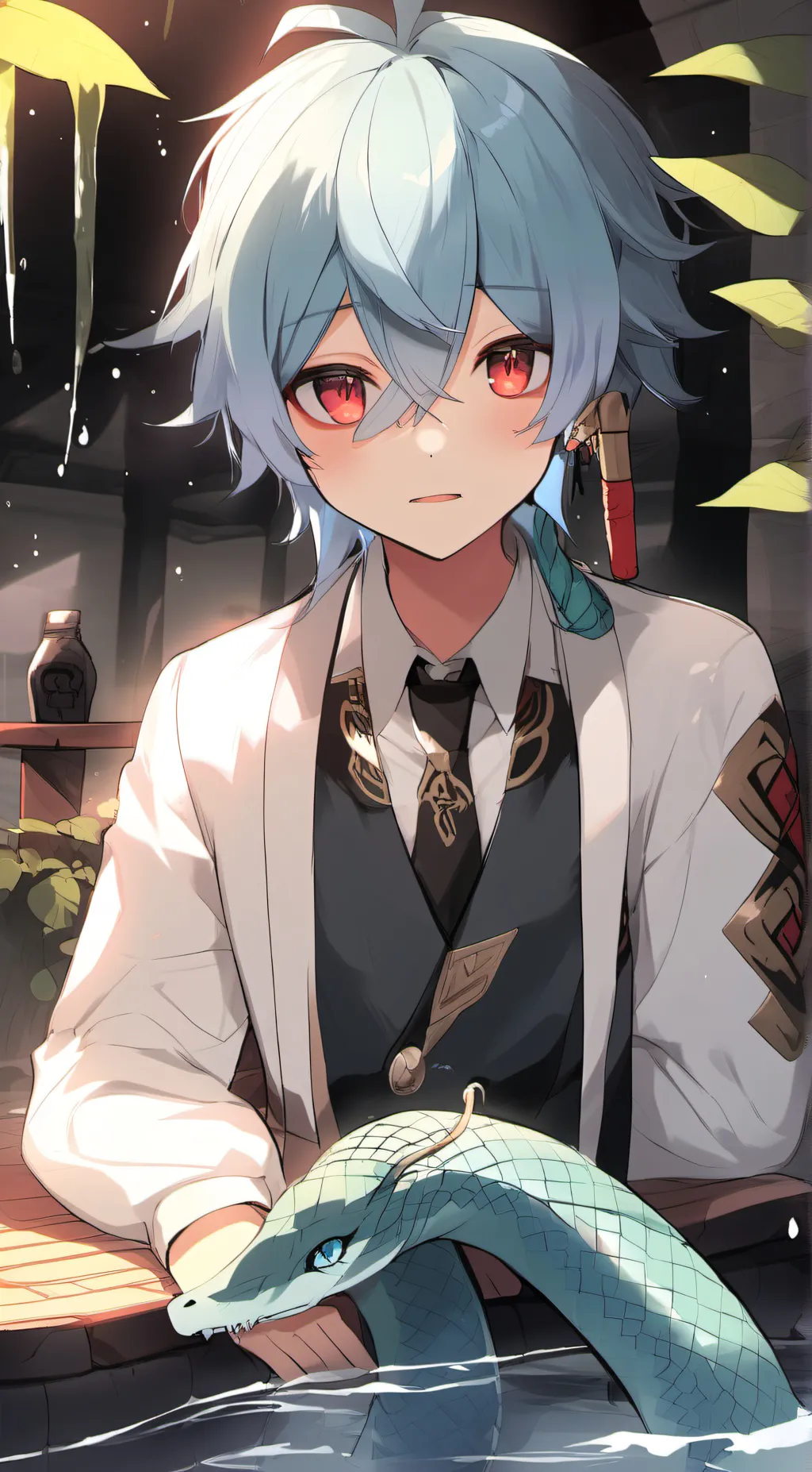 ai character: hydra background