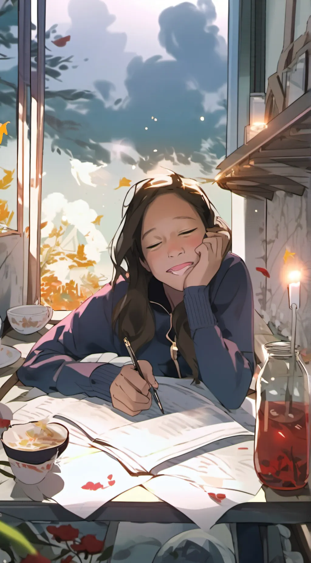 ai character: Emily background