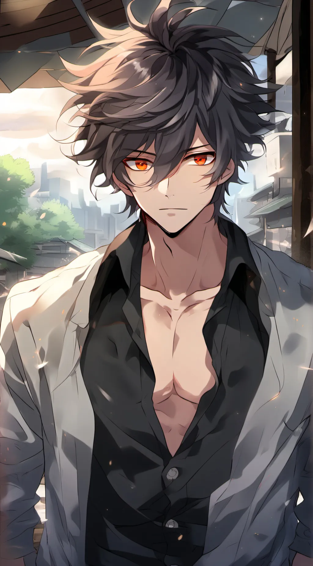 ai character: Noel background