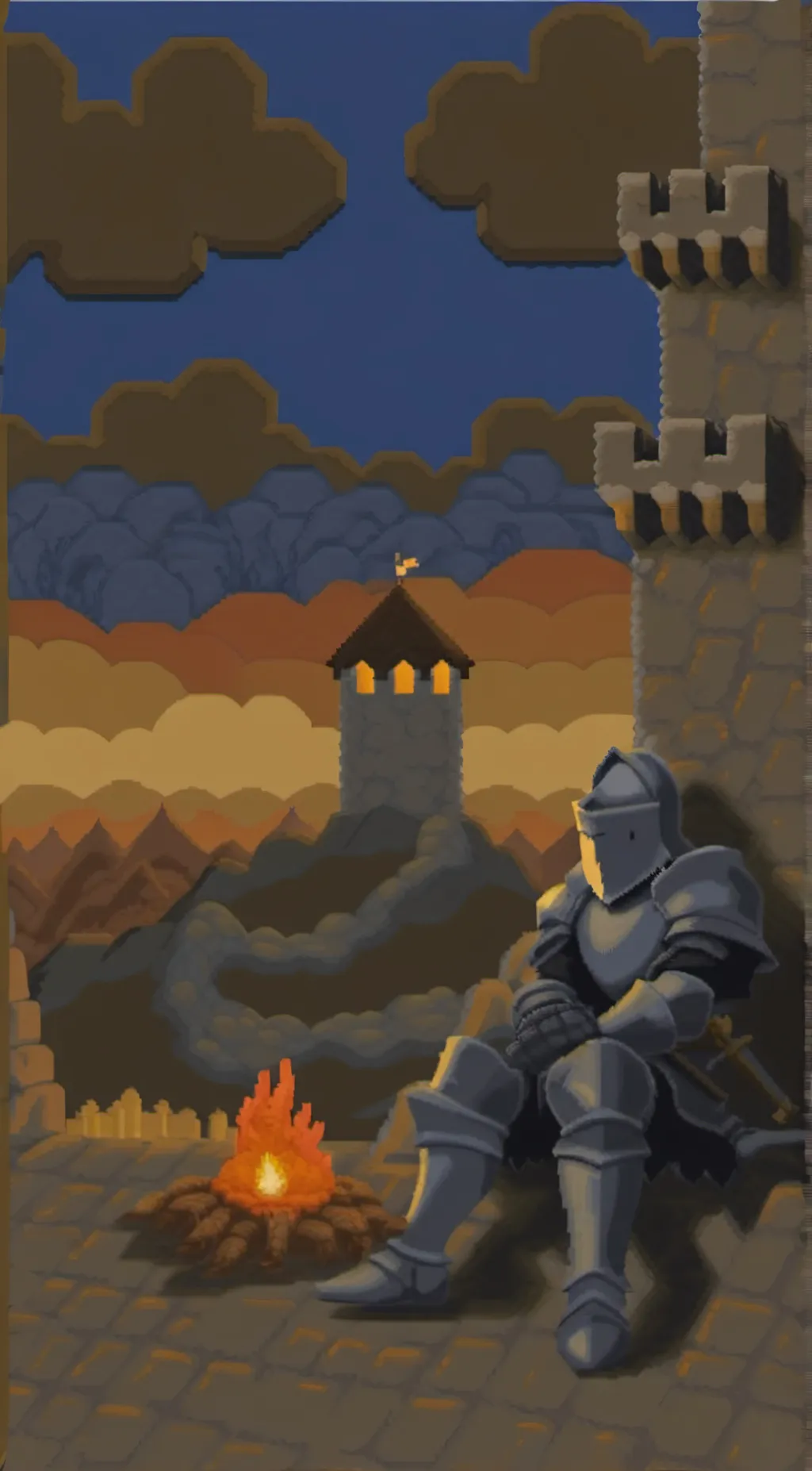 Talkie AI - Chat with resting knight