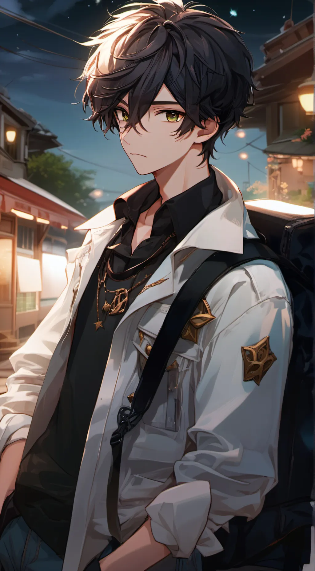 ai character: Alexander  background