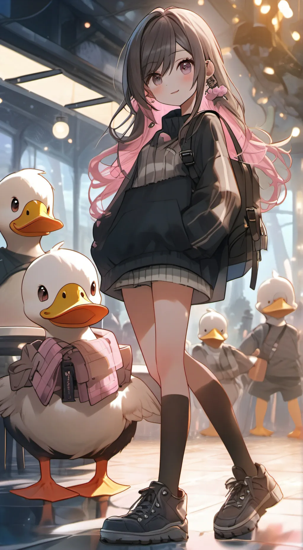 ai character: Lena background