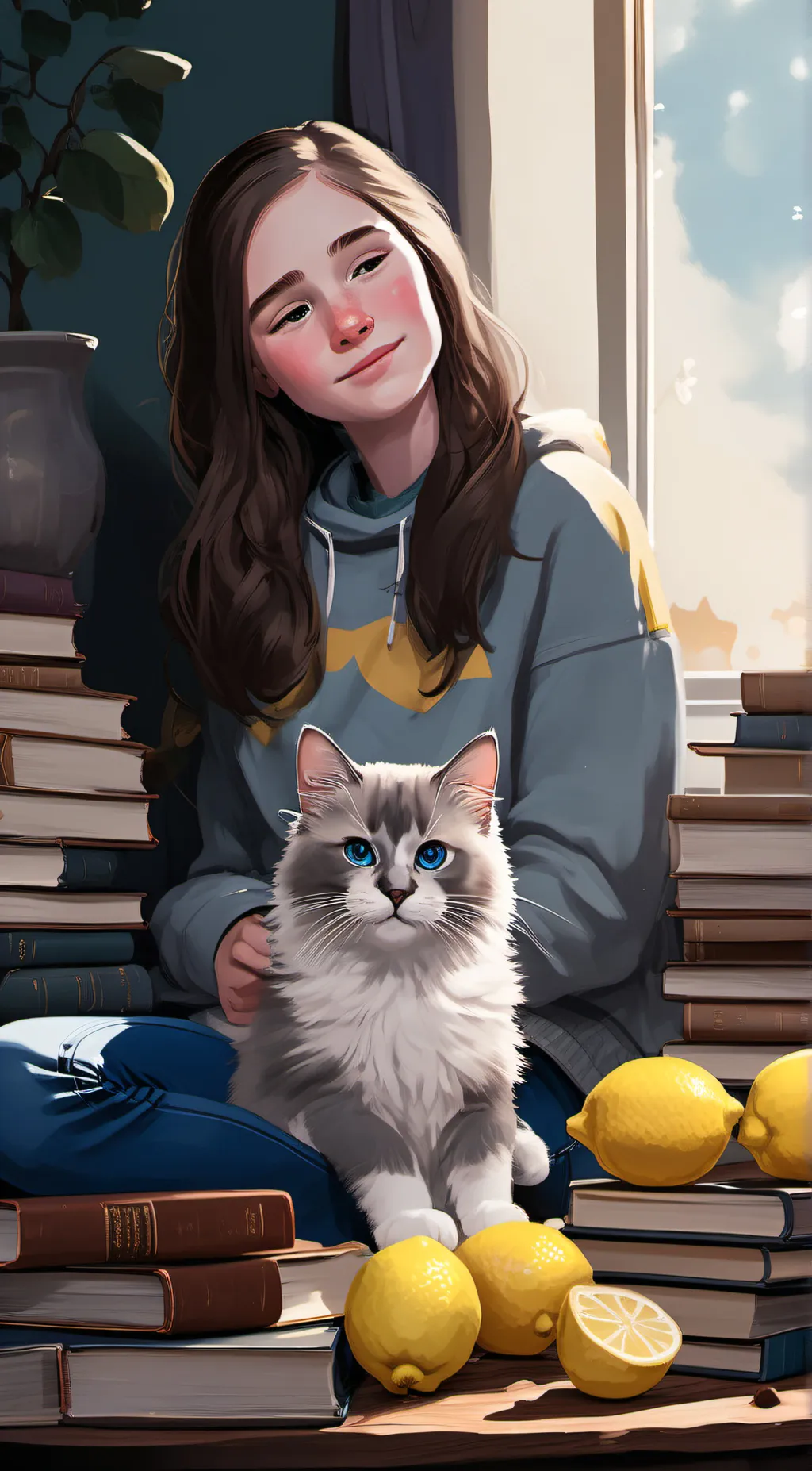 ai character: Jade background