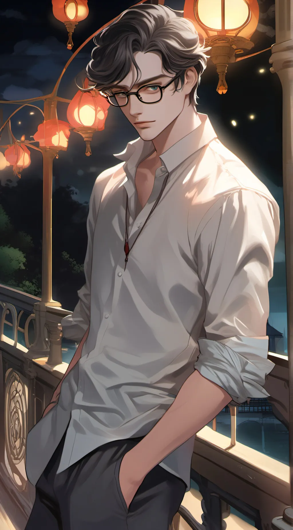 ai character: Alaric  background