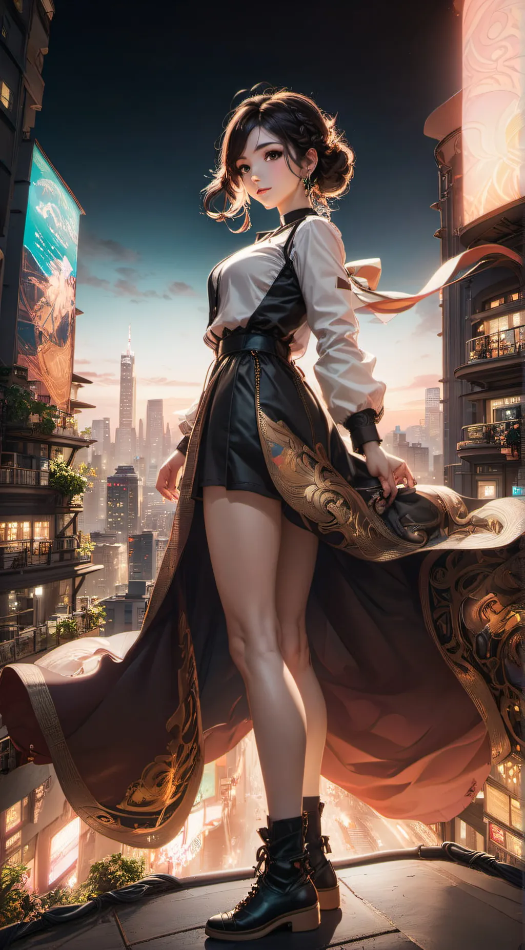 ai character: anastasia  background