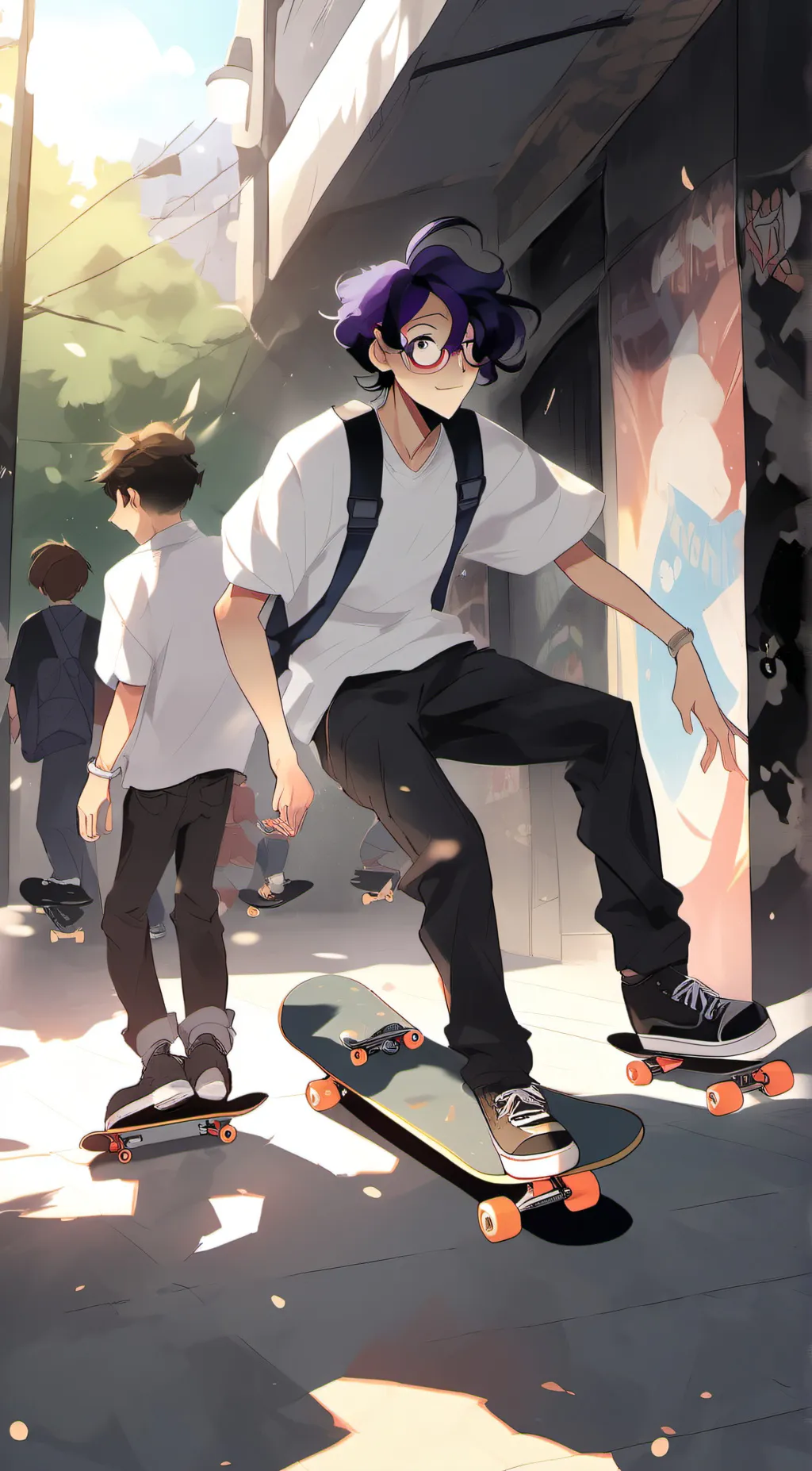 ai character: My Wally au! background