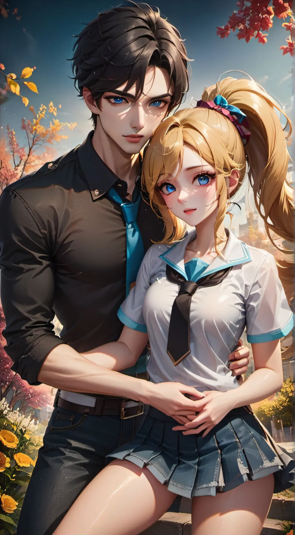 ai character: Keiya Uto background