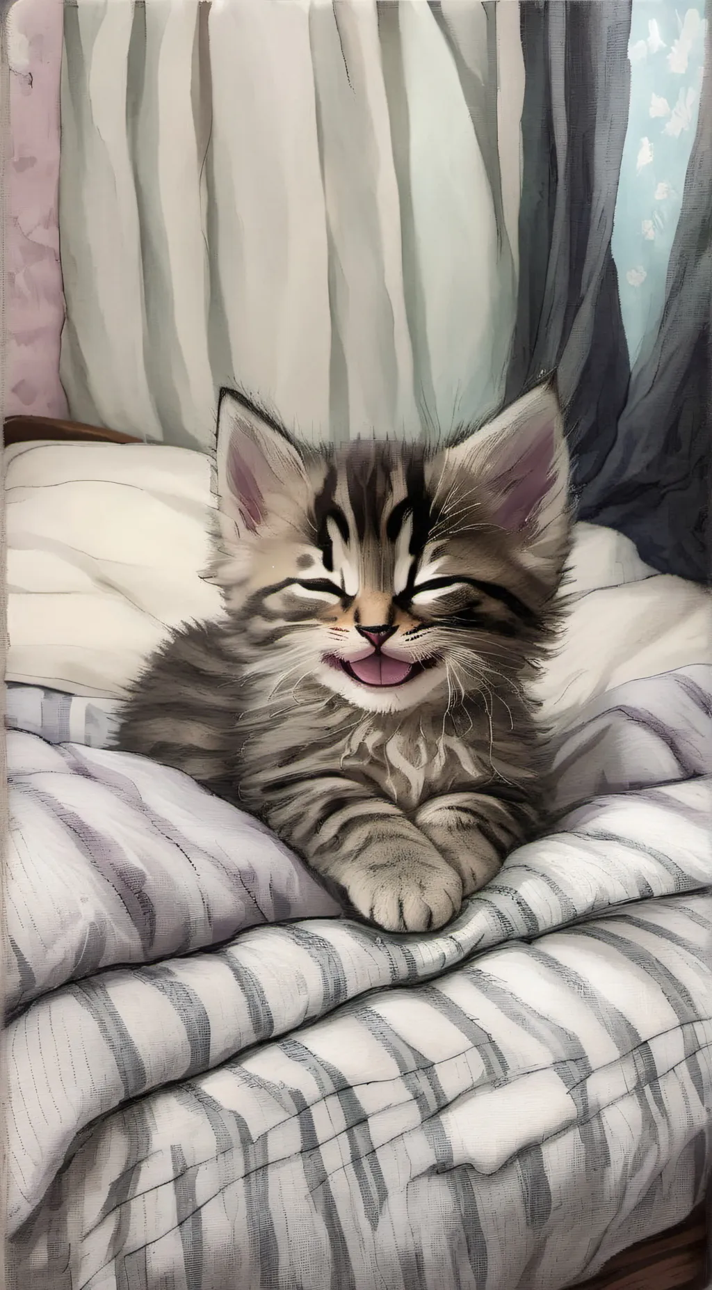 ai character: <baby> background