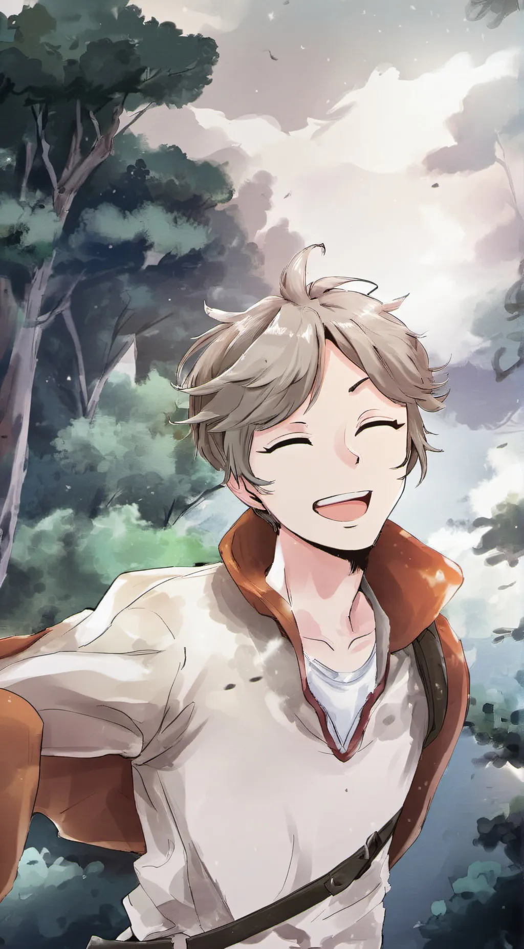 ai character: Sugawara Koushi background