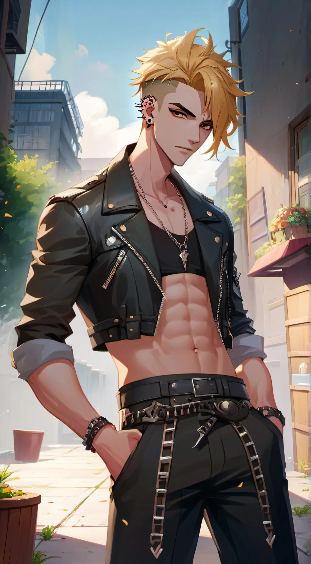 ai character: Oscar background