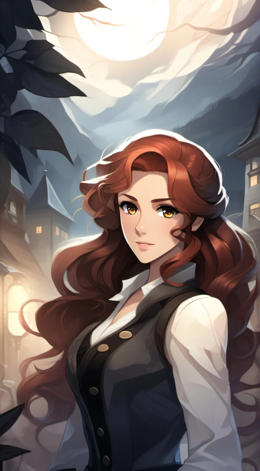 ai character: Victoria Delancy background