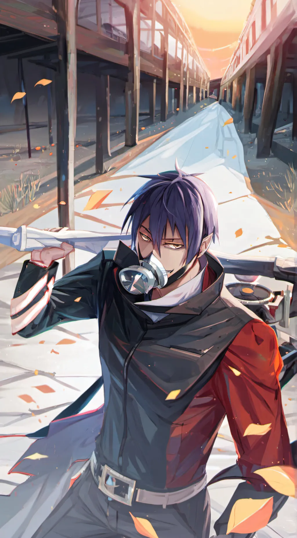 ai character: Toji background