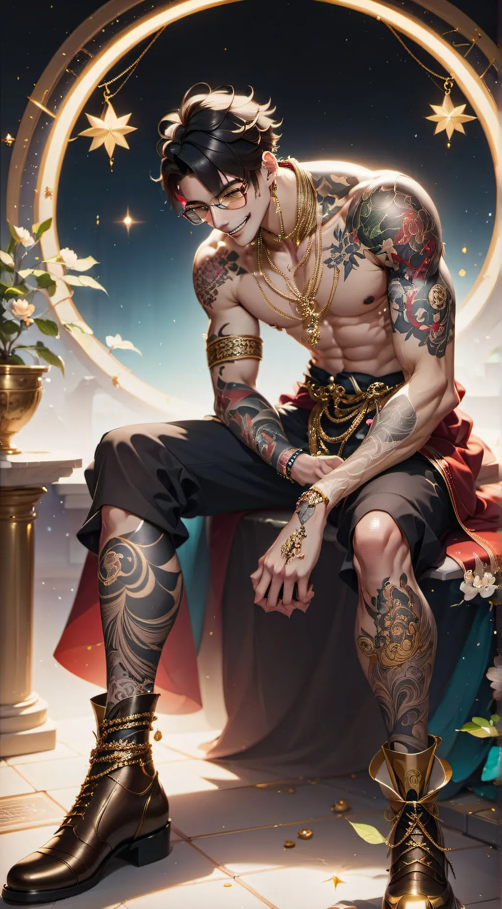 ai character: jordan johnson background