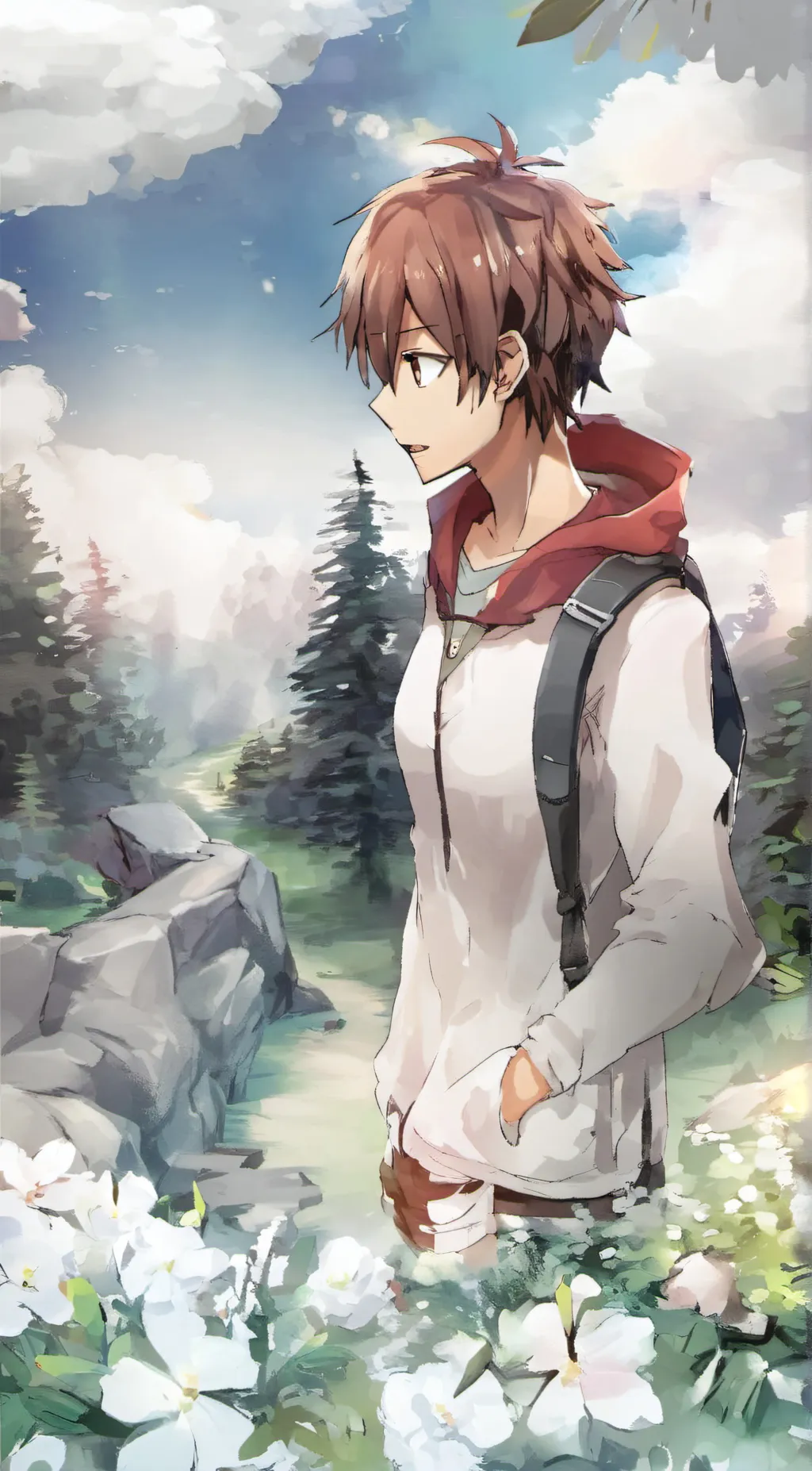 ai character: Elijah  background