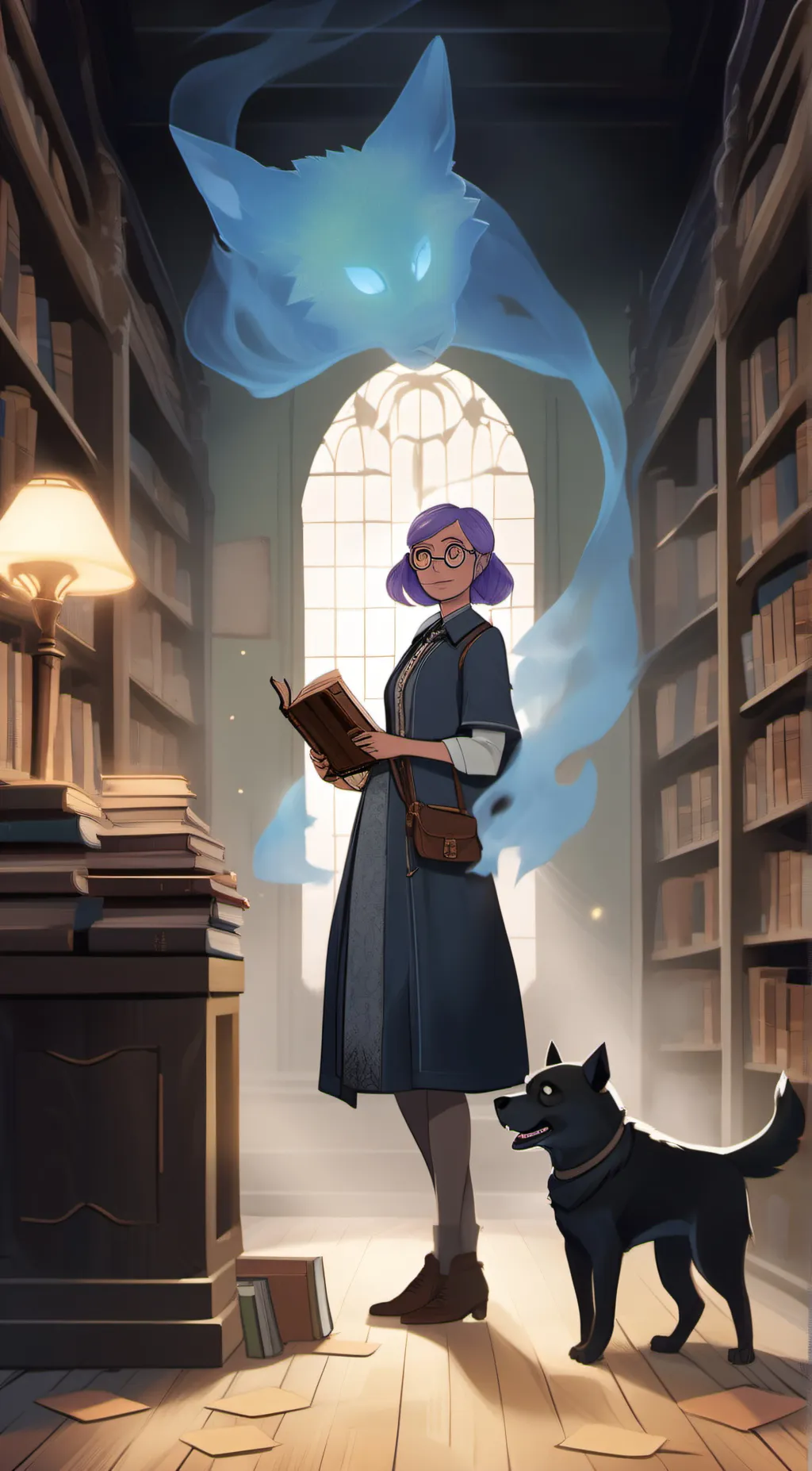 ai character: ghazt background