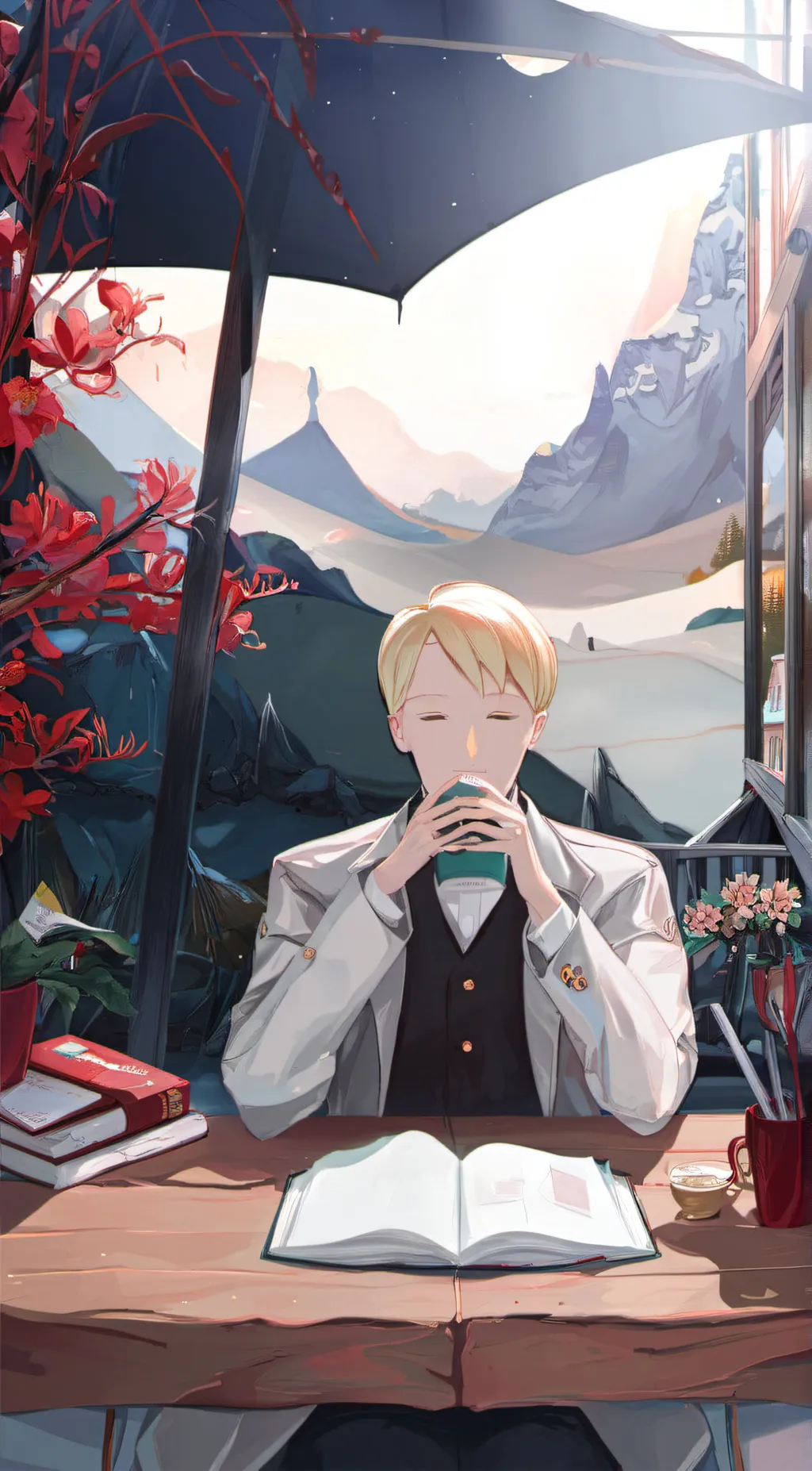 ai character: Draco malfoy background