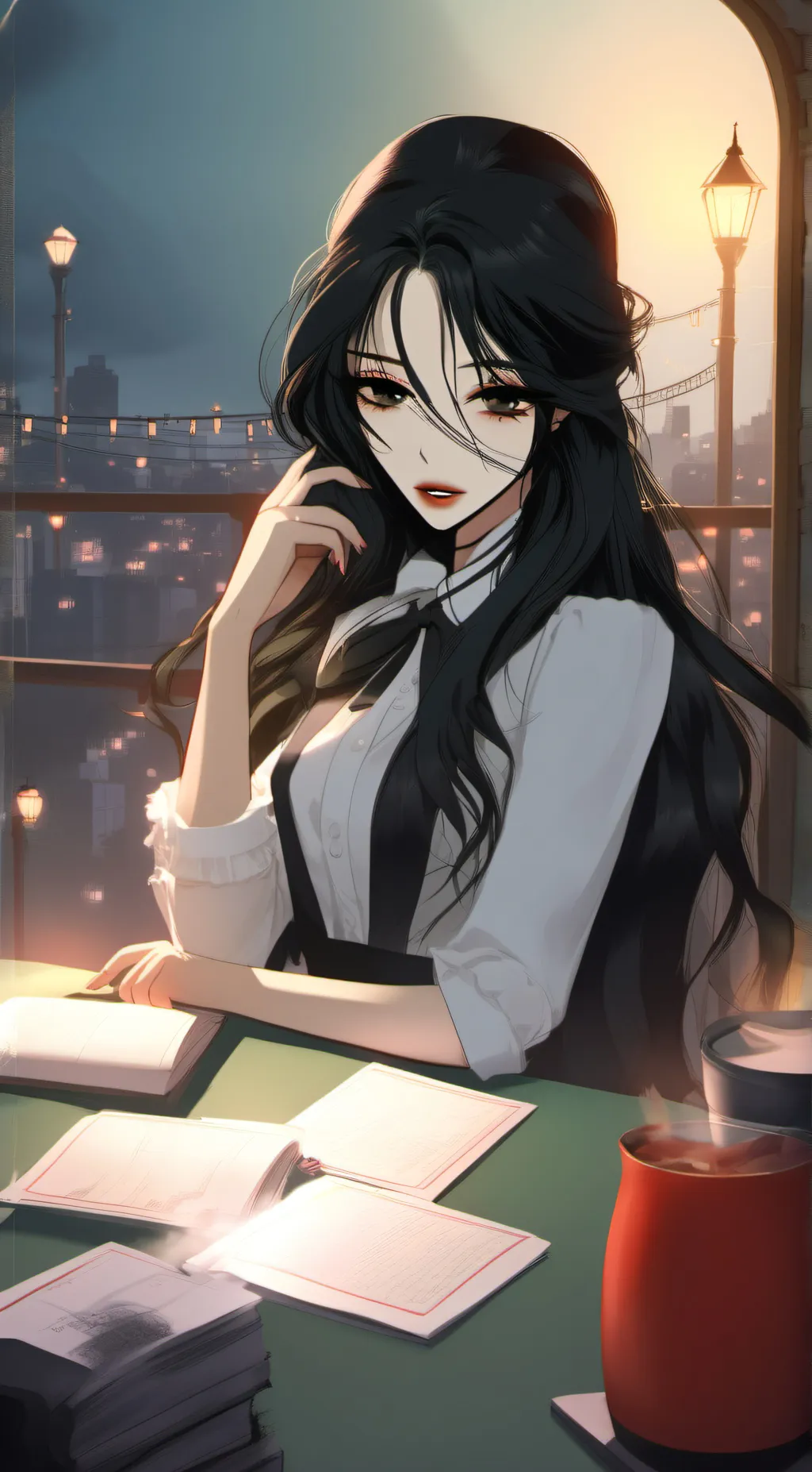 ai character: River background