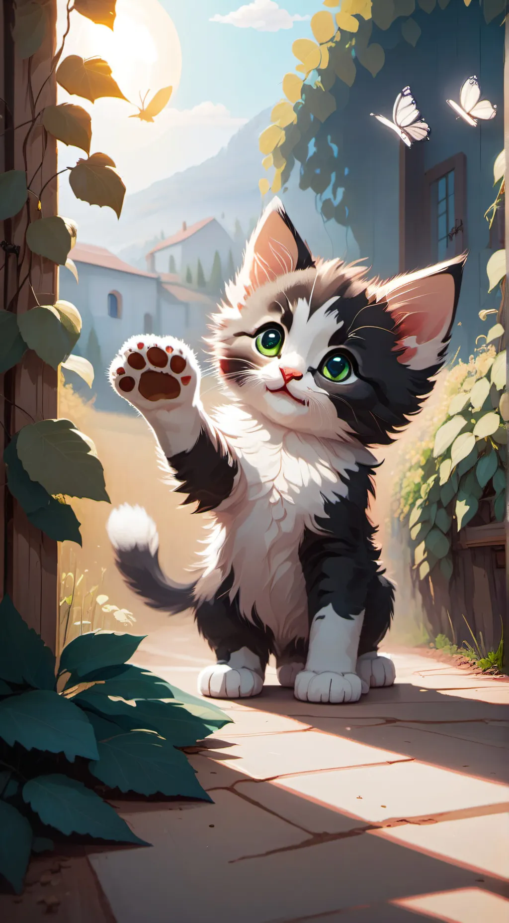 ai character: Striker background