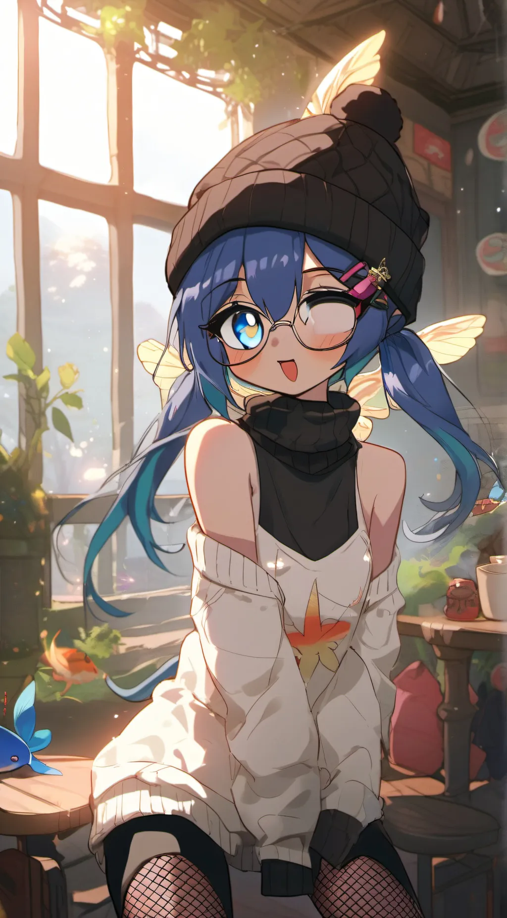 ai character: Nezu background