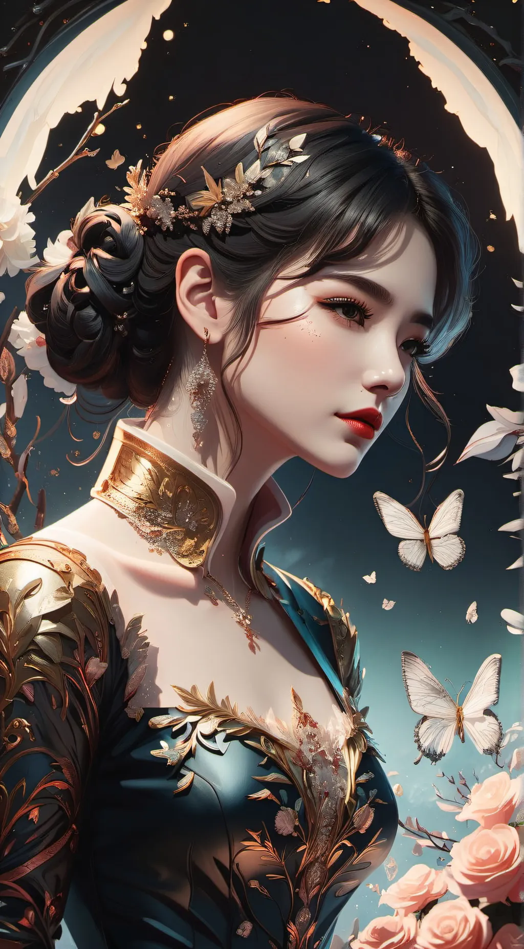 ai character: saxi  background