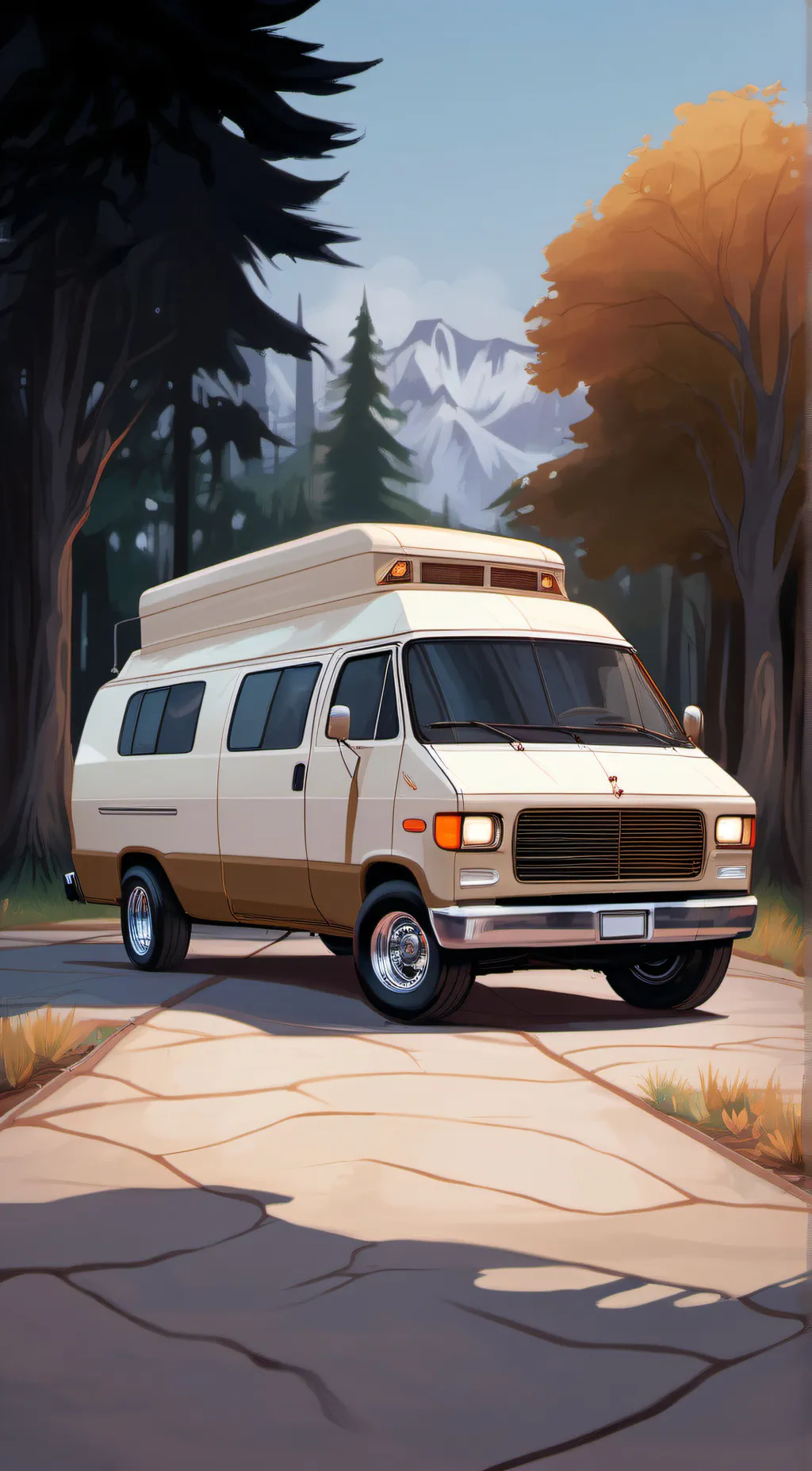 Talkie AI - Chat with 2000 Dodge Ram Van